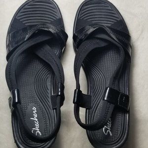 Skechers Dress Sandals Black
